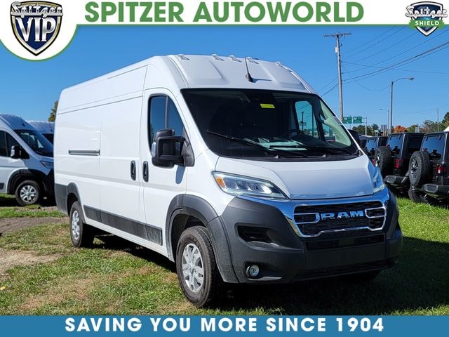 Bright White Clearcoat 2025 RAM ProMaster Van Front-Wheel Drive 9-Speed Automatic
