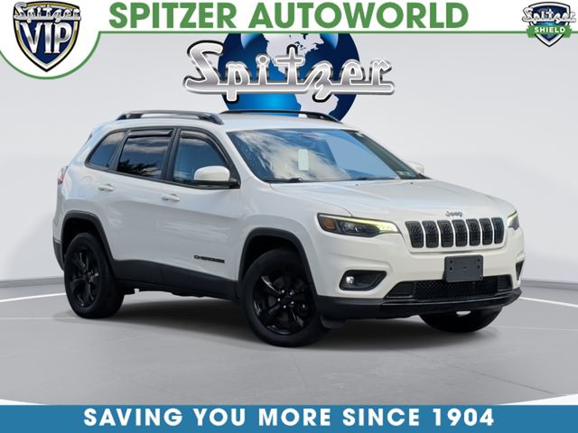 Pearl White Pearlcoat 2019 Jeep Cherokee SUV / Crossover Four-Wheel Drive 9-Speed Automatic