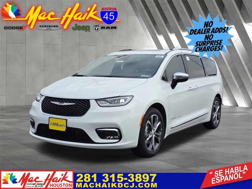 2026 Chrysler Pacifica Pinnacle White at Mac Haik CDJR North Houston