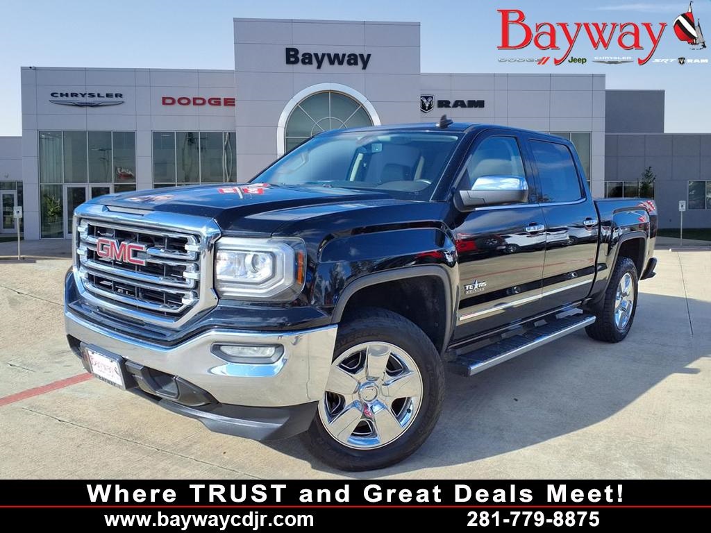 2018 GMC Sierra 1500 SLT Black at Bayway Chrysler Dodge Jeep Ram