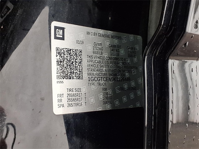 2019 Chevrolet Colorado