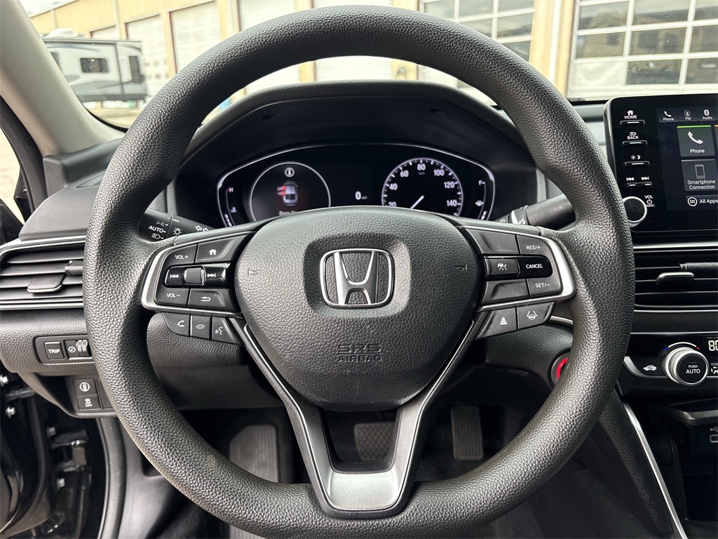2022 Honda Accord LX Black at Central Houston Nissan