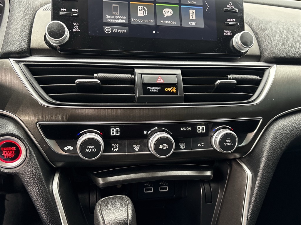 2022 Honda Accord LX Black at Central Houston Nissan