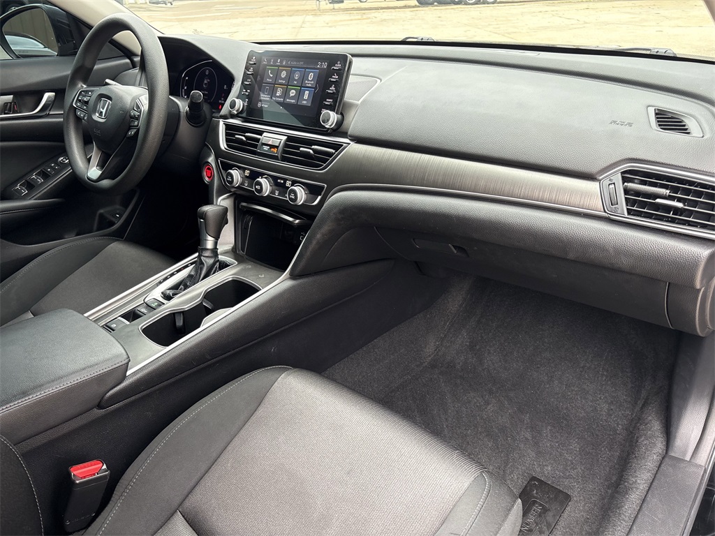 2022 Honda Accord LX Black at Central Houston Nissan