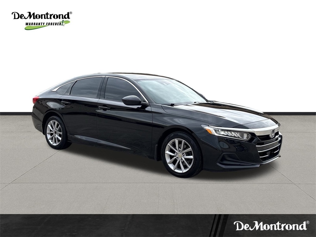 2022 Honda Accord LX Black at Central Houston Nissan