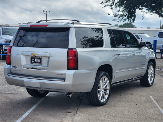 2019 Chevrolet Suburban Premier Silver at Central Houston Nissan