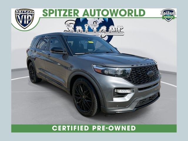 Gray Metallic 2021 Ford Explorer ST AWD SUV / Crossover All-Wheel Drive Automatic