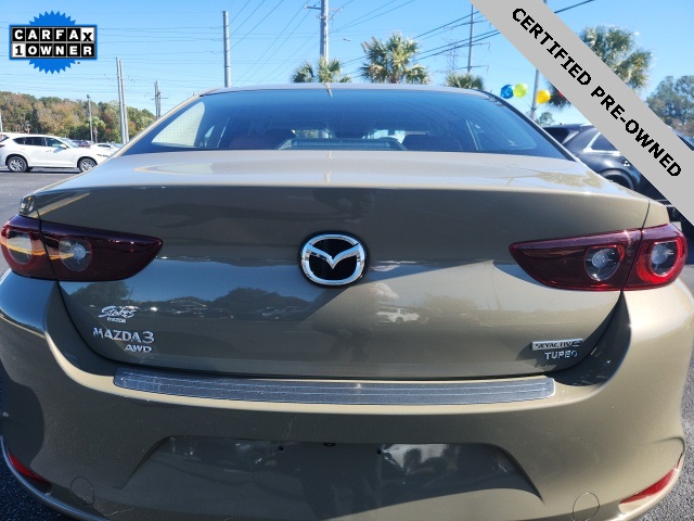 2025 Mazda Mazda3 2.5 Carbon Turbo Beige at Stokes Mazda