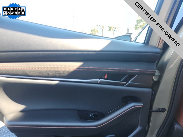 2025 Mazda Mazda3 2.5 Carbon Turbo Beige at Stokes Mazda