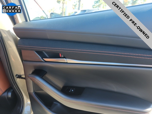 2025 Mazda Mazda3 2.5 Carbon Turbo Beige at Stokes Mazda