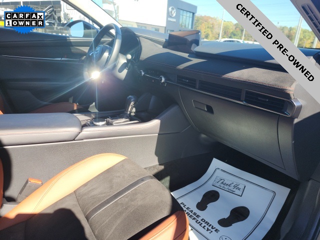 2025 Mazda Mazda3 2.5 Carbon Turbo Beige at Stokes Mazda