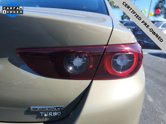 2025 Mazda Mazda3 2.5 Carbon Turbo Beige at Stokes Mazda