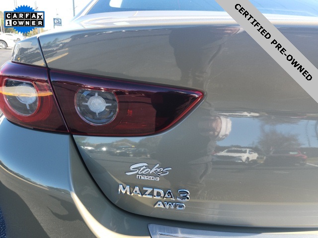 2025 Mazda Mazda3 2.5 Carbon Turbo Beige at Stokes Mazda