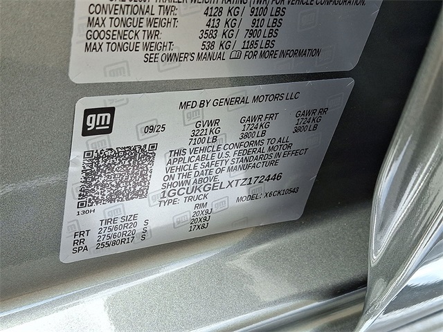 2026 Chevrolet Silverado 1500 LTZ for sale at PATRIOT CHEVROLET OF WARMINSTER