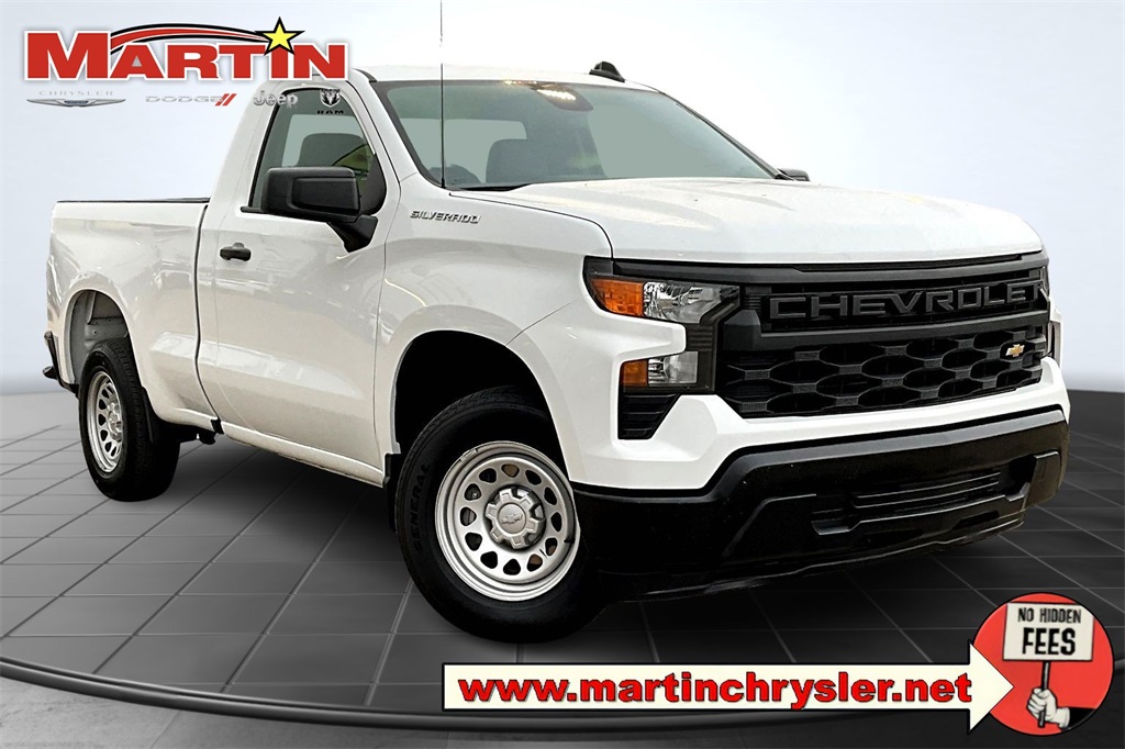 2023 Chevrolet Silverado 1500 WT White at Classic Elite Chevrolet Sugar Land