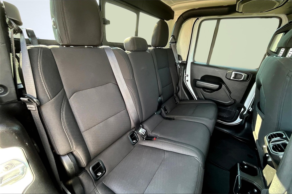 2023 Jeep Gladiator Sport White at Central Houston Nissan