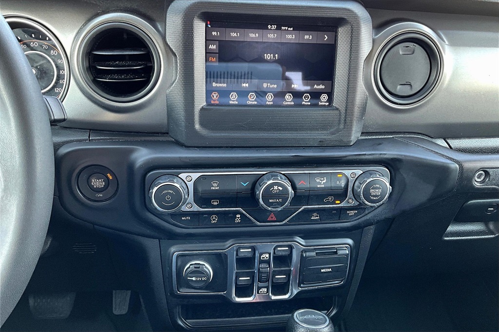 2023 Jeep Gladiator Sport White at Central Houston Nissan