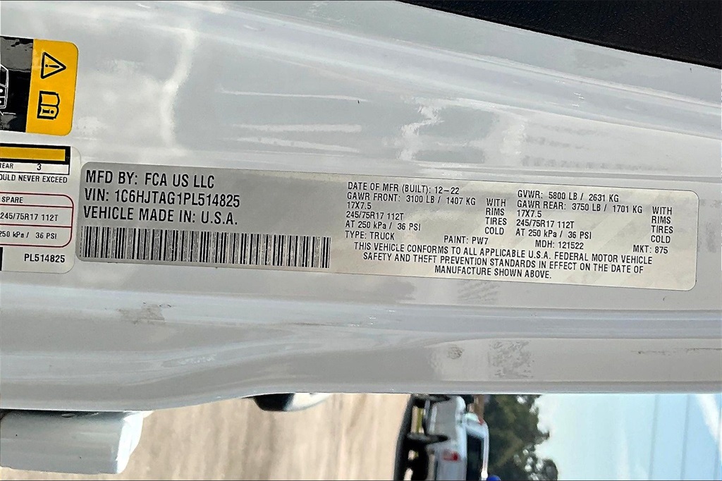 2023 Jeep Gladiator Sport White at Central Houston Nissan