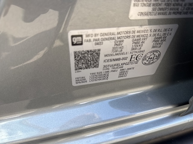 2023 GMC Sierra 1500