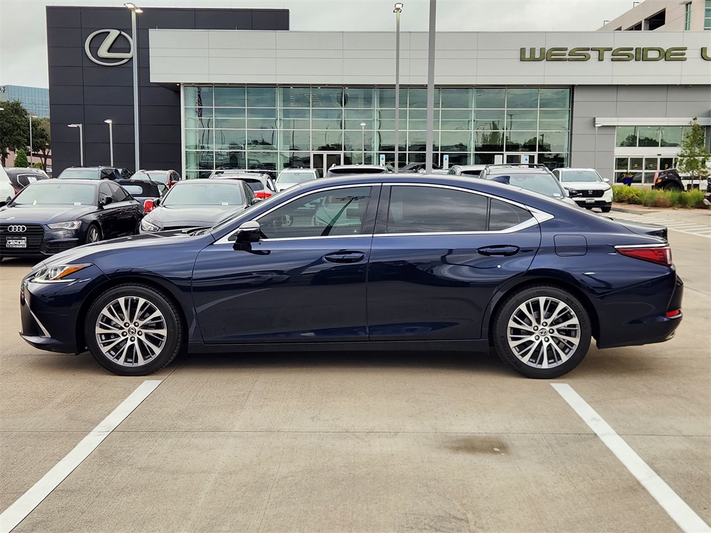 2021 Lexus ES 350 Blue at Westside Lexus