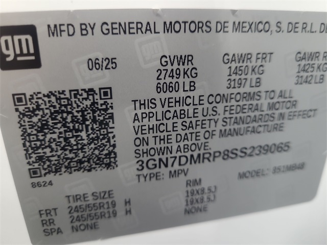 2025 – Chevrolet – Equinox EV