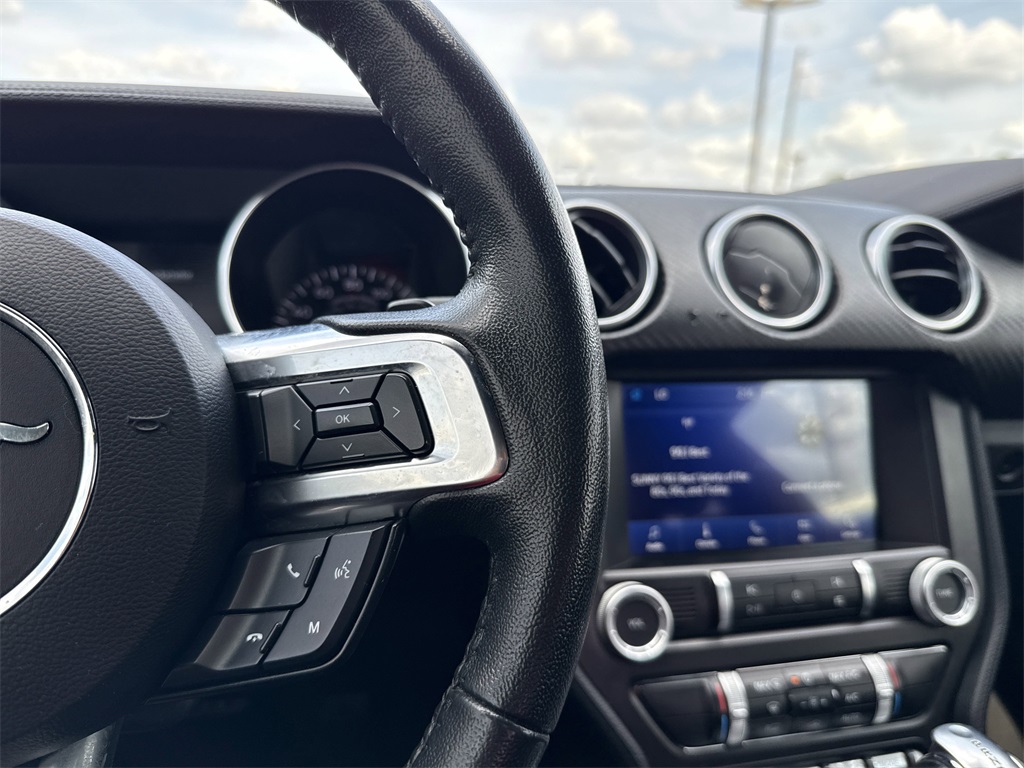 2021 Ford Mustang EcoBoost Blue at Bravo Nissan
