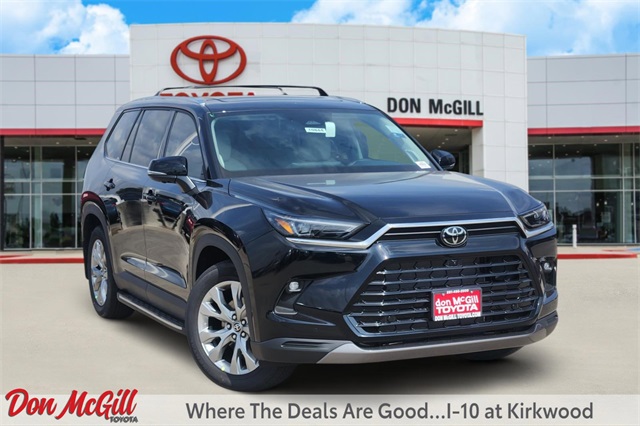 2026 Toyota Grand Highlander Limited Black at Don McGill Toyota