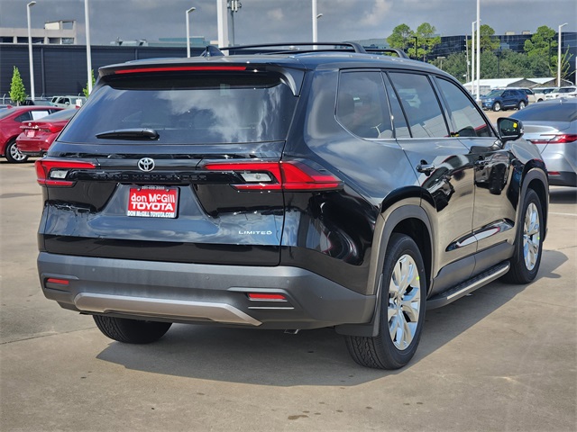 2026 Toyota Grand Highlander Limited Black at Don McGill Toyota