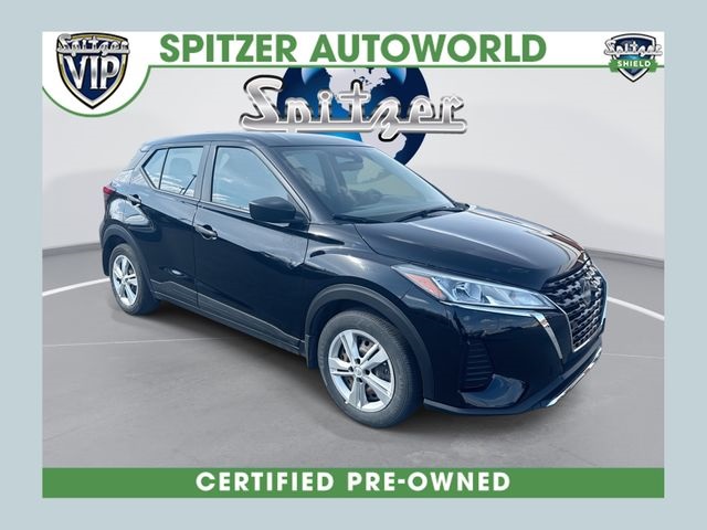 Super Black 2023 Nissan Kicks S FWD SUV / Crossover Front-Wheel Drive Continuously Variable Transmission