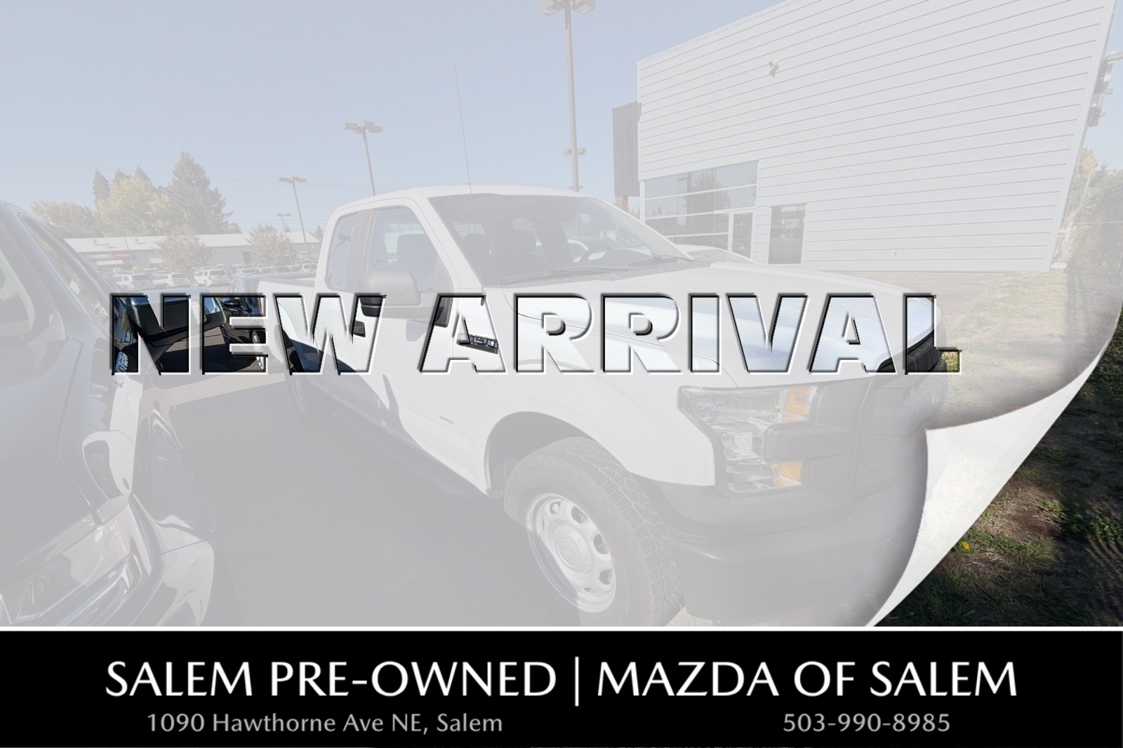 Oxford White 2015 Ford F-150 Pickup Truck Four-Wheel Drive 6-Speed Automatic