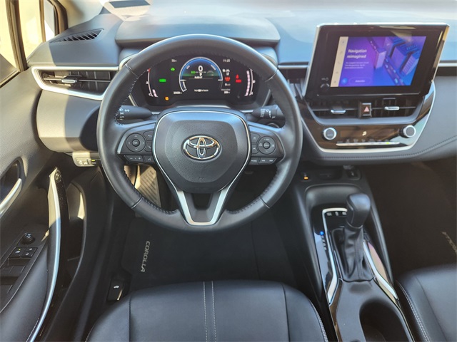 2024 Toyota Corolla Hybrid XLE White at Baytown Hyundai