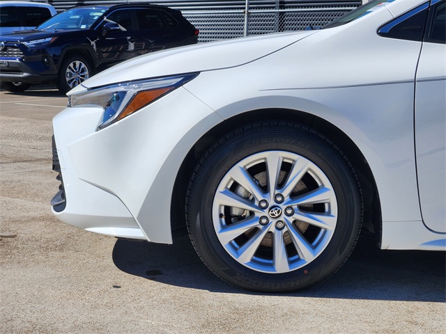 2024 Toyota Corolla Hybrid XLE White at Baytown Hyundai