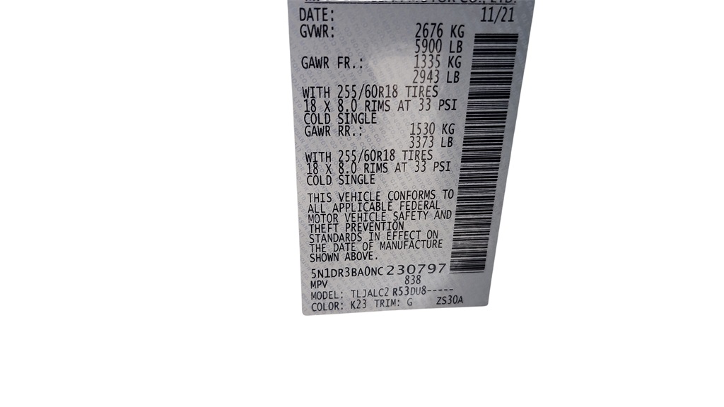 2022 Nissan Pathfinder