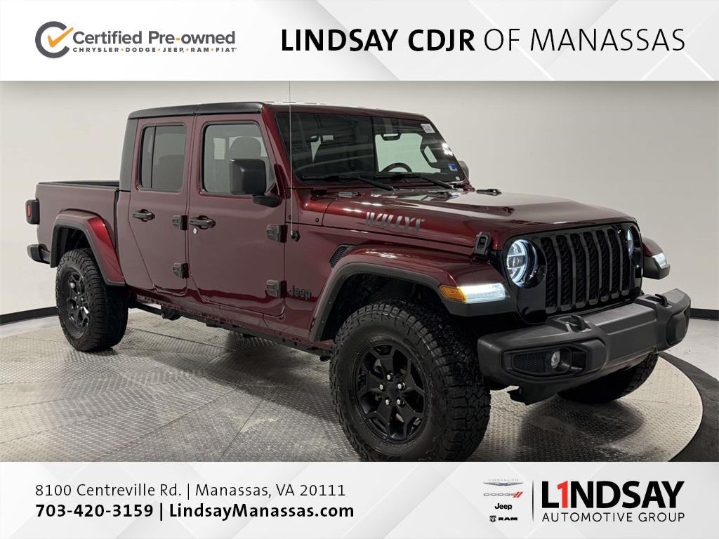 2022 Jeep Gladiator Willys Crew Cab 4WD