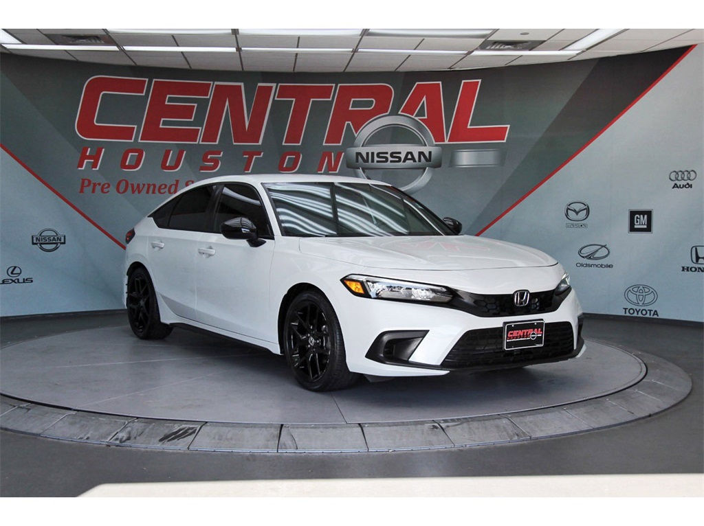 2022 Honda Civic Sport White at Classic Elite Chevrolet Hwy 6