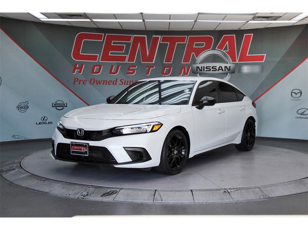 2022 Honda Civic Sport White at Classic Elite Chevrolet Hwy 6