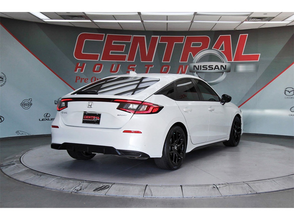 2022 Honda Civic Sport White at Classic Elite Chevrolet Hwy 6