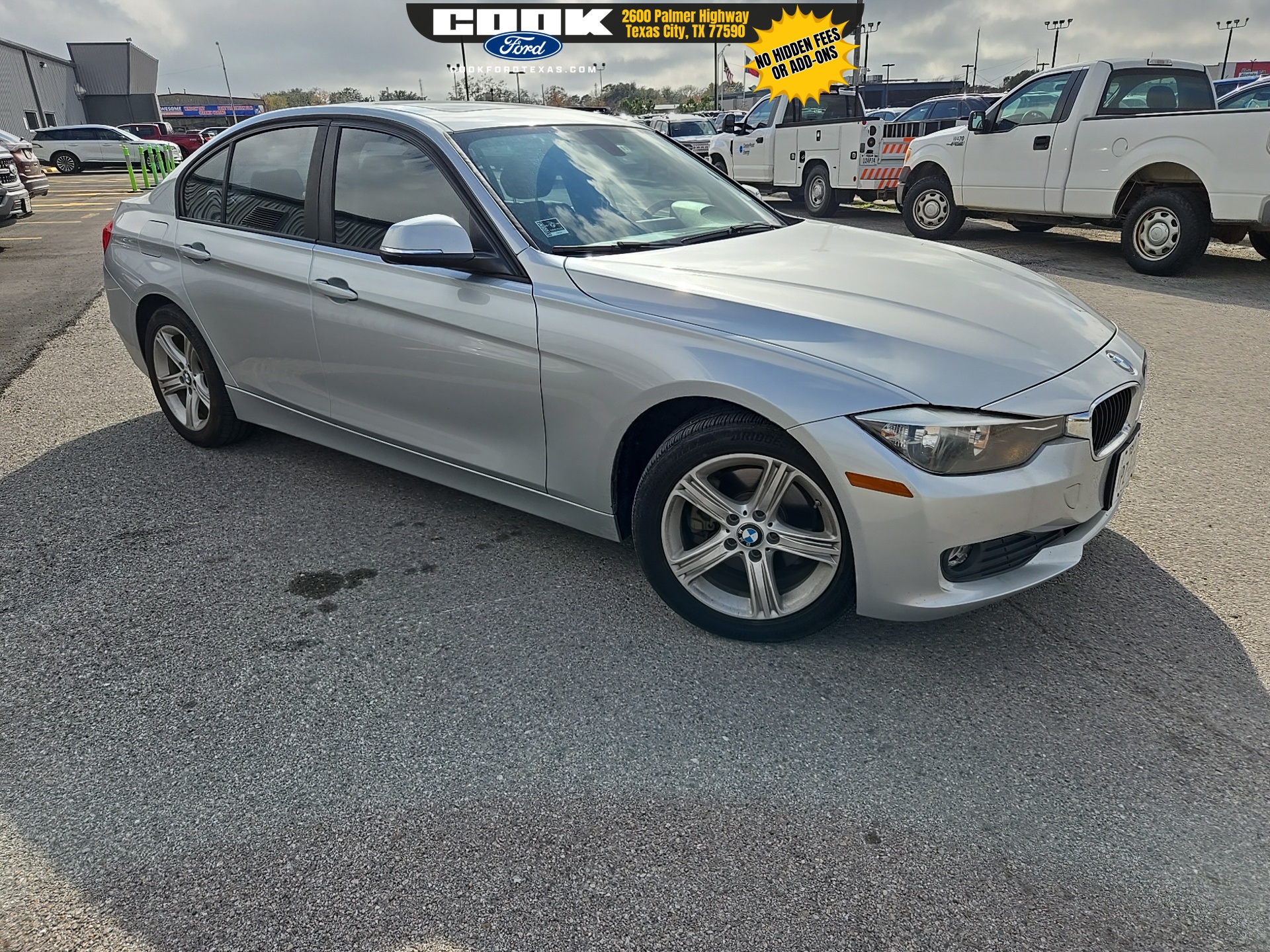 2015 BMW 3 Series 320i Silver at Westside Lexus
