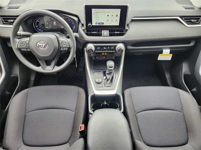 2025 Toyota RAV4 Hybrid LE White at Baytown Hyundai