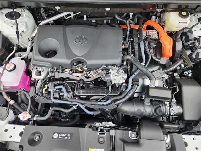 2025 Toyota RAV4 Hybrid LE White at Baytown Hyundai