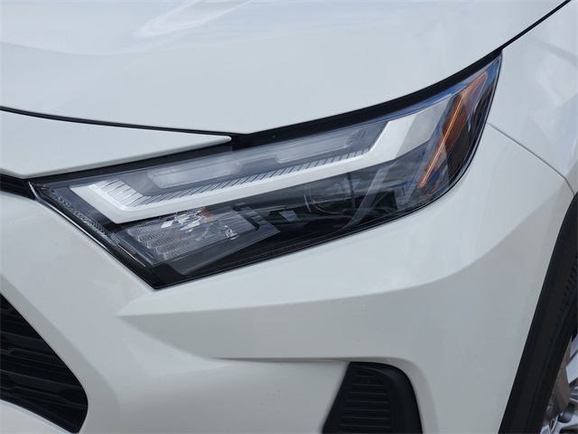 2025 Toyota RAV4 Hybrid LE White at Baytown Hyundai