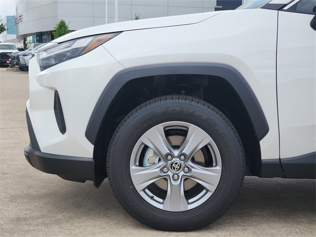 2025 Toyota RAV4 Hybrid LE White at Baytown Hyundai