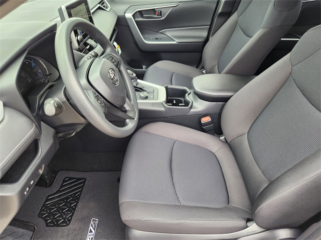 2025 Toyota RAV4 Hybrid LE White at Baytown Hyundai