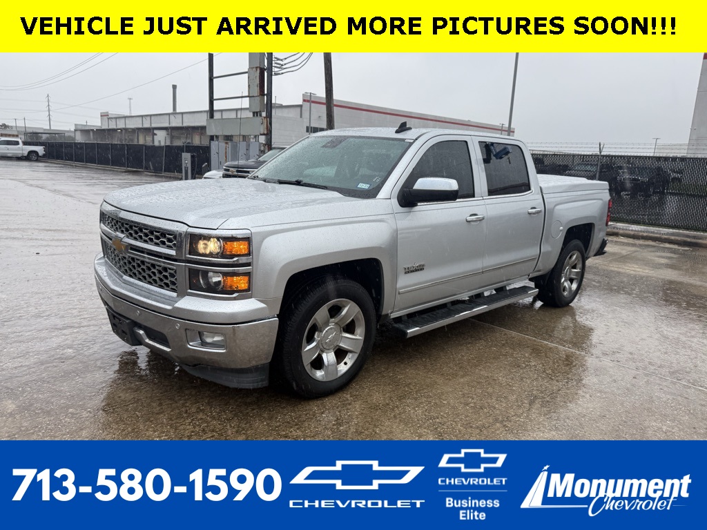 2015 Chevrolet Silverado 1500 LTZ Silver at Classic Chevrolet Galveston