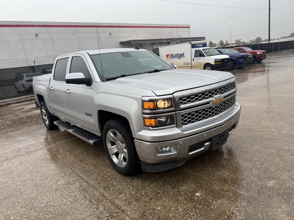 2015 Chevrolet Silverado 1500 LTZ Silver at Classic Chevrolet Galveston