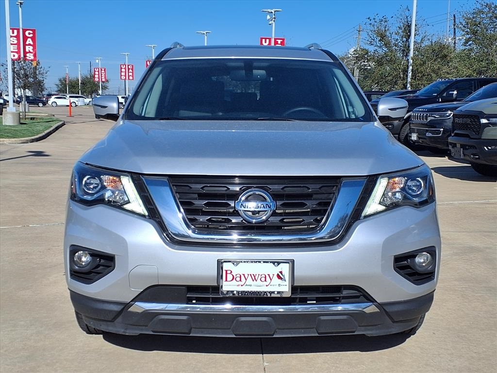 2019 Nissan Pathfinder SL Silver at Central Houston Nissan