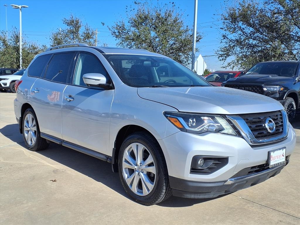 2019 Nissan Pathfinder SL Silver at Central Houston Nissan