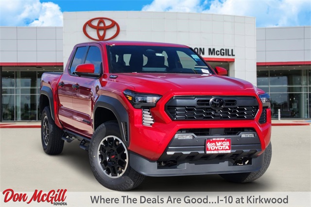 2025 Toyota Tacoma Hybrid TRD Off Road Red at Classic Toyota Galveston