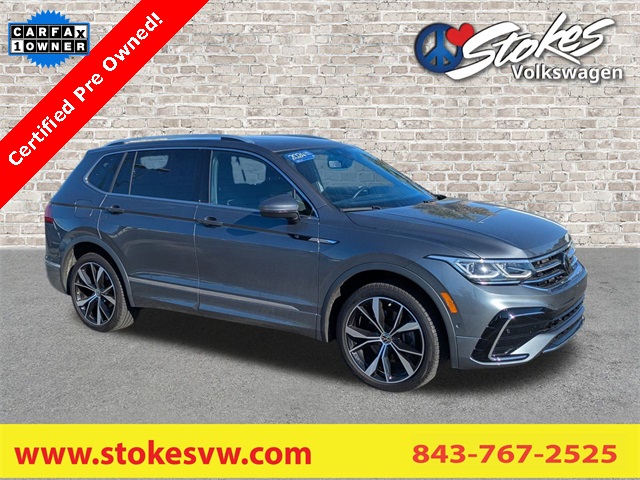 2024 Volkswagen Tiguan 2.0T SEL R-Line Gray at Stokes Volkswagen