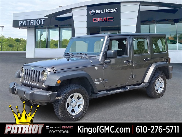 2017 Jeep Wrangler for sale at PATRIOT BUICK GMC OF BOYERTOWN